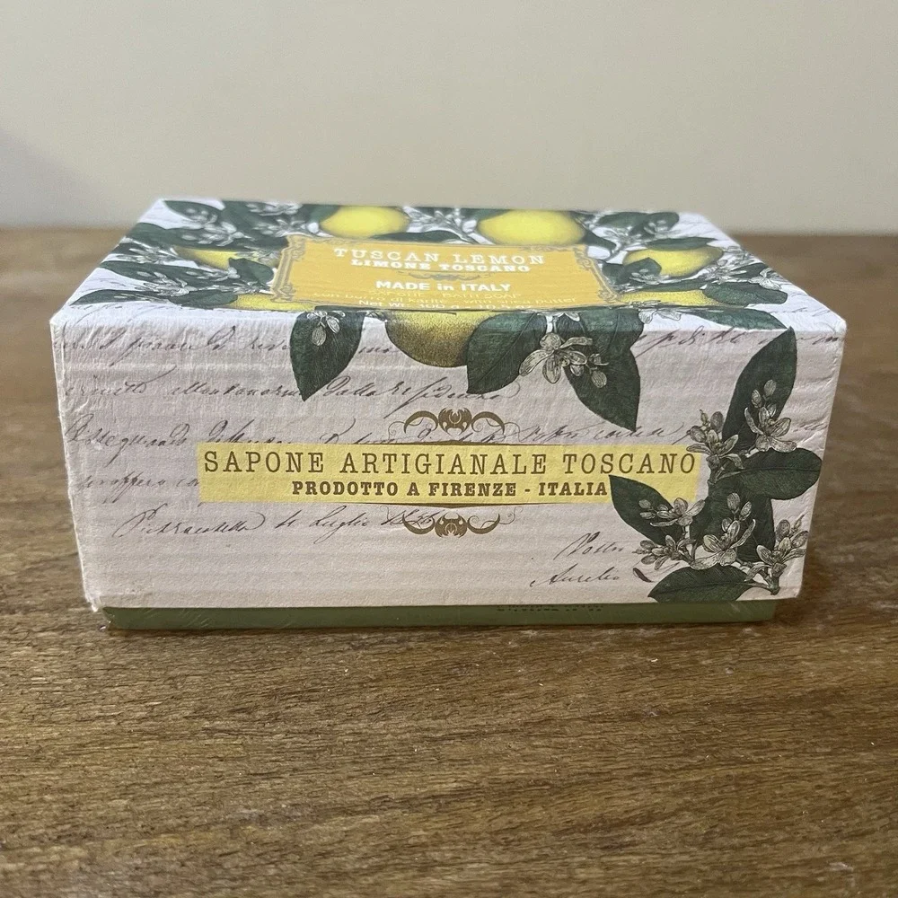 Lot‎ of 3 Bath Soaps Pears Transparent Karitzia Orange Hibiscus Tuscan Lemon